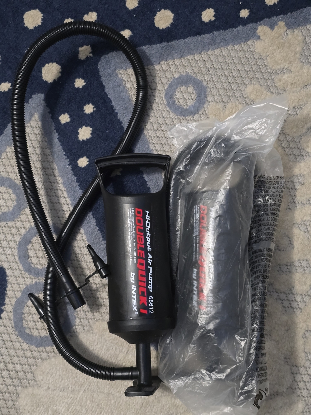 2 Intex High Output Air Pump Double Quick I